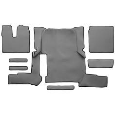 SET FLOOR MATS SMOOTH ECO LEATHER MAN TGX 07-17 ONE DRAWER MANUAL