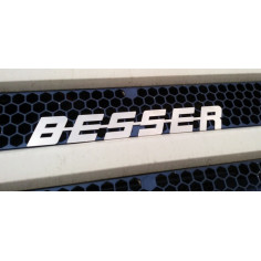 Emblem nerezovy BESSER