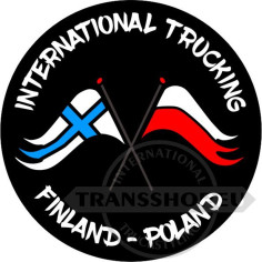 INTERNATIONAL TRUCKING FINLAND - POLAND NALEPKA 10 CM