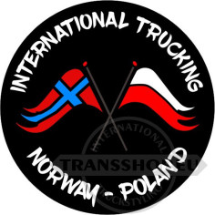 INTERNATIONAL TRUCKING NORWAY - POLAND NALEPKA 10 CM
