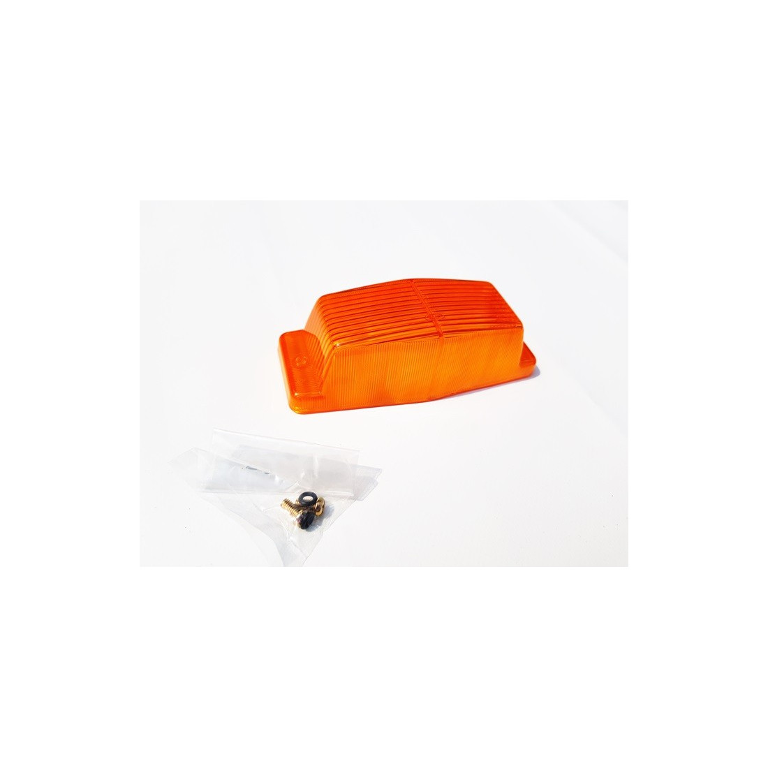 Glass Orange DOUBLE BURNER / Doppelbrenner Lampenschirm
