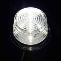 Budgetversion Ersatzglas Gylle LED Weiss