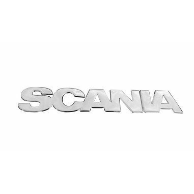 Scania nerezovy napis na masku velky 82 cm