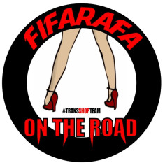 FIFARAFA ON THE ROAD NAKLEJKA WLEPA 10 CM