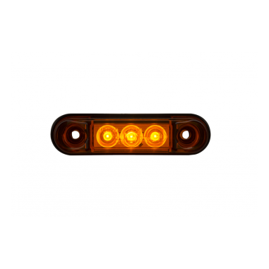 Lampa obrysowa typu SLIM pomarańczowa LD 2439