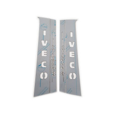 IVECO S-WAY Door pillar stainless chrome cover