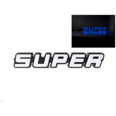 SUPER MODRY podsvícený emblem LED SCANIA