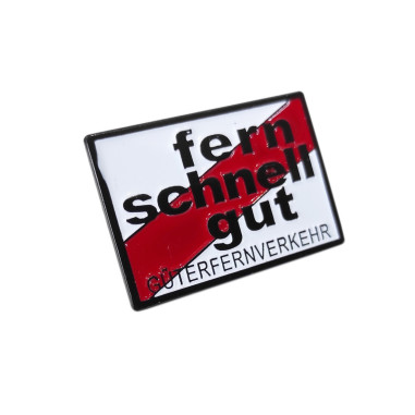 Odznak přívěsek pin FERN SCHNELL GUT